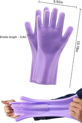 Tilbe Home One Size Bulaşık Eldiveni 2x1 Çift