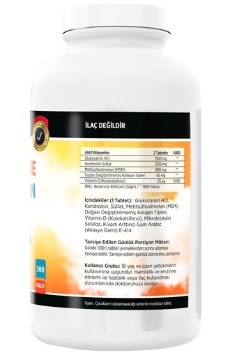 Flx Kolajenli Glukozamin Tablet 900 Adet