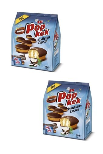 Eti Popkek Hindistan Cevizli Kek 2x180 gr