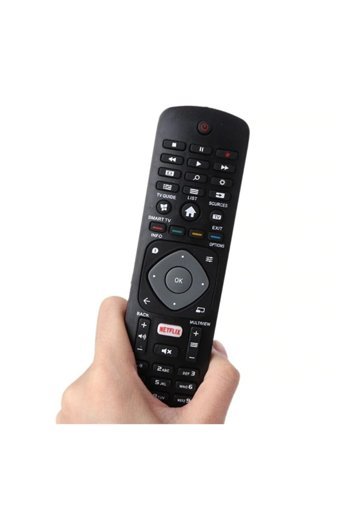 Philips 3986GR08-01 Netflix Tuşlu Philips Uyumlu Uzaktan Kumanda