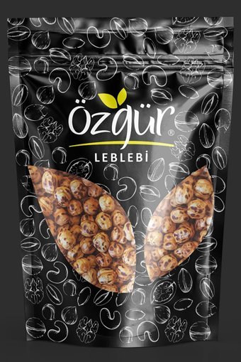 Özgür Leblebi çorum Kavrulmuş Tuzsuz Çıtır Sarı Leblebi 1 kg