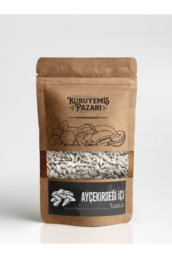 Kuruyemiş Pazarı Denizli Kavrulmuş Tuzsuz Çıtır Beyaz Leblebi 500 gr