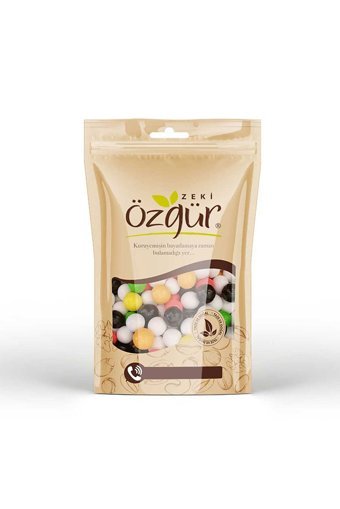 Özgür Kuruyemiş Denizli Kavrulmuş Tuzsuz Çikolatalı Beyaz Leblebi 500 gr