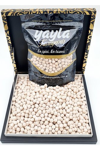 Yayla Kuruyemiş Denizli Kavrulmuş Tuzsuz Çıtır Beyaz Leblebi 250 gr