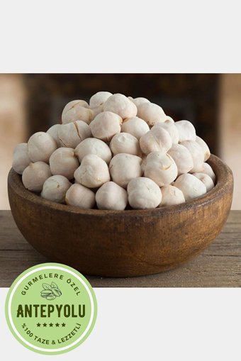 Antepyolu Denizli Kavrulmuş Tuzsuz Çıtır Beyaz Leblebi 300 gr