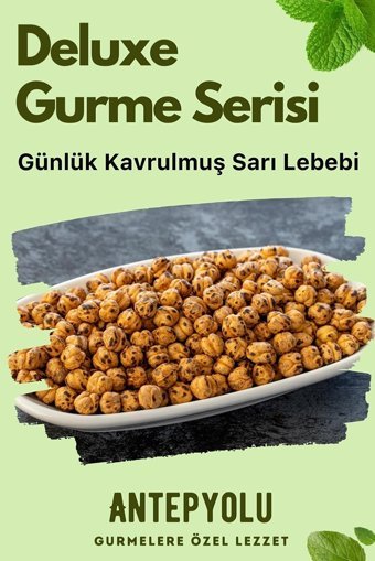 Antepyolu Denizli Kavrulmuş Tuzsuz Çıtır Sarı Leblebi 300 gr