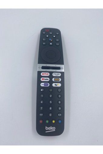 Beko Netflix-Youtube-Prime Video-Exxen-BeinConnect-TV+ Tuşlu Beko Uyumlu Mikrofonlu Uzaktan Kumanda