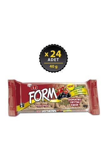 Eti Form Domatesli Kekikli Zeytinli Bisküvi 24x40 gr