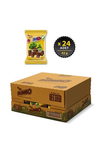 Eti Bumbo Portakallı Bisküvi 24x42 gr