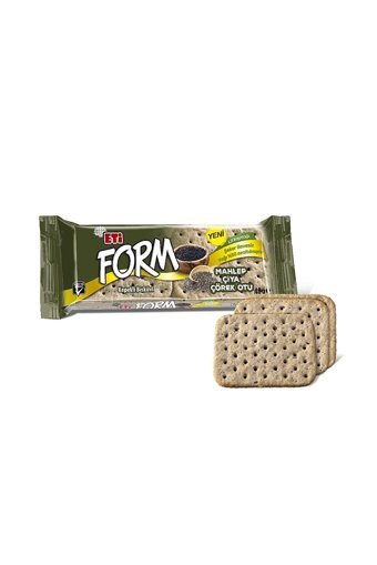 Eti Form Chialı Çörek Otlu Mahlepli Bisküvi 24x40 gr