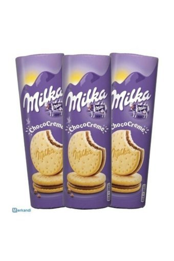 Milka Choco Cookies Çikolata Kremalı Bisküvi 3x260 gr