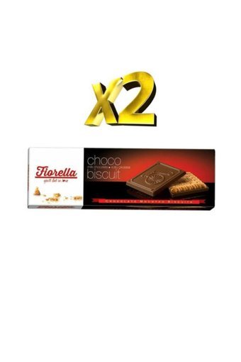 Fiorella Chocobiscuit Sütlü Çikolatalı Bisküvi 2x102 gr