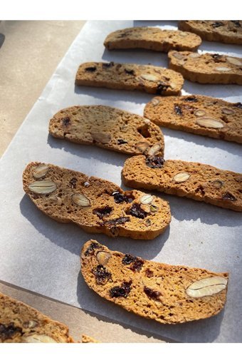 Beam Bakes Biscotti Cranberry Kuru Üzümlü Bisküvi 150 gr