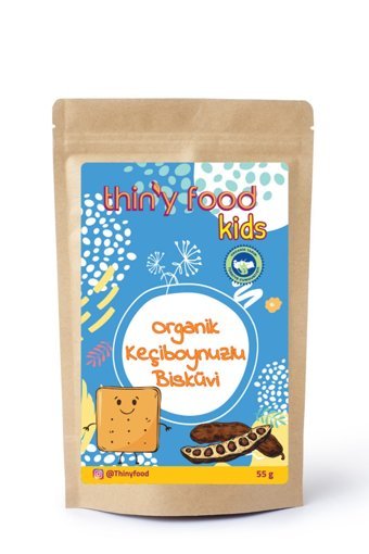 Thiny Food Kids Keçiboynuzlu Bisküvi 55 gr