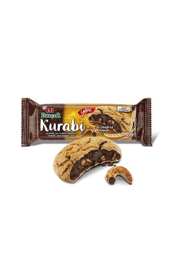 Eti Burçak Ay Çörekli Bisküvi 12x105 gr