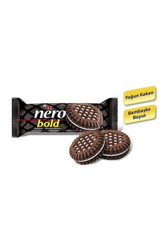 Eti Nero Kakaolu Kremalı Bisküvi 12x120 gr