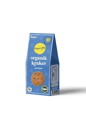 Monn Bio Organik & Vegan Çörek Otlu Bisküvi 60 gr