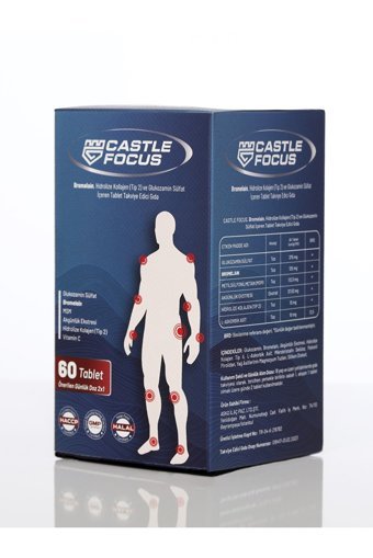 Castle Focus Bromelain Kolajenli Glukozamin Tablet 60 Adet