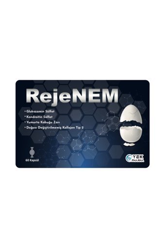 Yek Pharma Rejenem 3 Kolajenli Glukozamin Kapsül 60 Adet