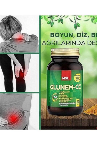 Msl Glunem-cc Kolajenli Glukozamin Tablet 60 Adet