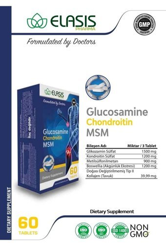 Elasis Pharma Kolajenli Glukozamin Tablet 60 Adet