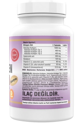 Ncs Kolajenli Glukozamin tablet 180 Adet
