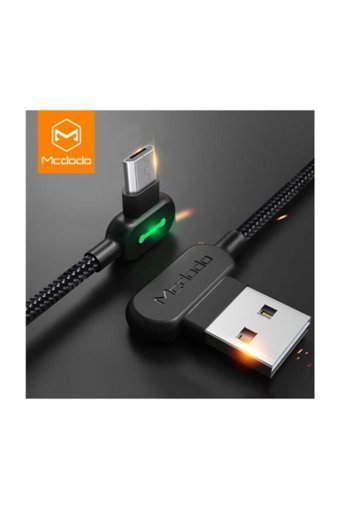 Mcdodo CA-5772 Micro USB Kablolu Muadil Şarj Aleti Siyah