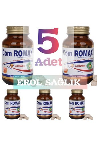 Com Romax Kolajenli Glukozamin Tablet 5x60 Adet