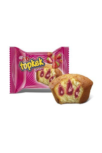 Eti Topkek Çilekli Kek 24x60 gr