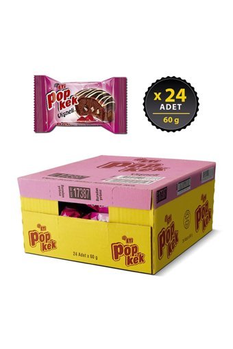 Eti Popkek Vişneli Kek 24x60 gr