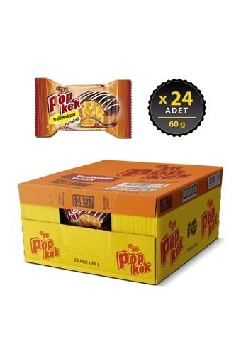 Eti Popkek Portakallı Kek 24x60 gr