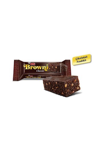 Eti Browni Classic Çikolatalı-Fındıklı Kek 20x40 gr