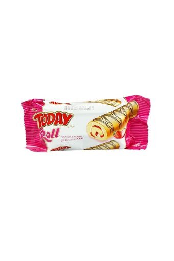 Elvan Roll Çilekli Kek 12x70 gr