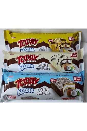 Elvan Aloha Hindistan Cevizli Kek 8x20 gr