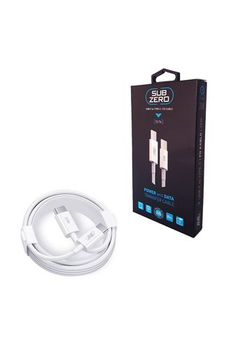 Subzero Samsung Type C Kablolu 25 W Hızlı Şarj Muadil Şarj Aleti Beyaz