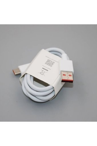Magictech Xiaomi-Oppo-Samsung-Huawei Type C Kablolu 33 W-67 W-120 W 5 Amper-6 Amper Hızlı Şarj Muadil Şarj Aleti Beyaz