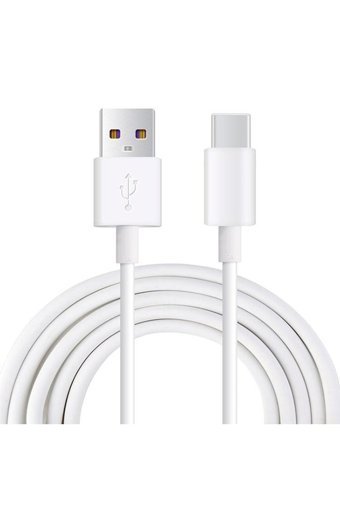 Hiqonic Samsung-Huawei-Oppo-Xiaomi-Poco Type C Kablolu Hızlı Şarj Muadil Şarj Aleti Beyaz