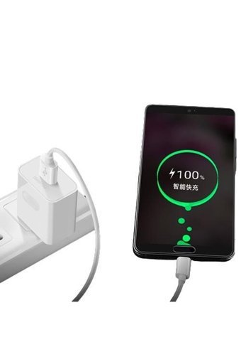 Hiqonic Samsung-Huawei-Oppo-Xiaomi-Poco Type C Kablolu Hızlı Şarj Muadil Şarj Aleti Beyaz