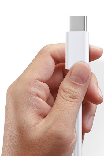 Zibo Type C Kablolu Hızlı Şarj Muadil Şarj Aleti Beyaz