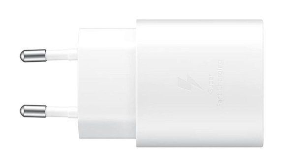 Samsung Galaxy A73 Type C Kablolu 25 W Hızlı Şarj Orjinal Şarj Aleti Beyaz