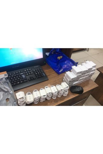 Apieu Redmi Turbo Xiaomi Type C Kablolu 67 W Hızlı Şarj Muadil Şarj Aleti Beyaz