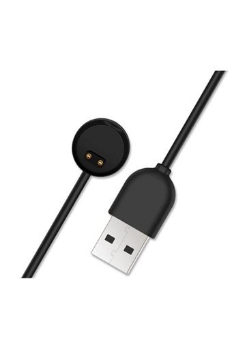 Conocer Xiaomi Mi Band 5-6-7 USB Kablolu Muadil Şarj Aleti Siyah