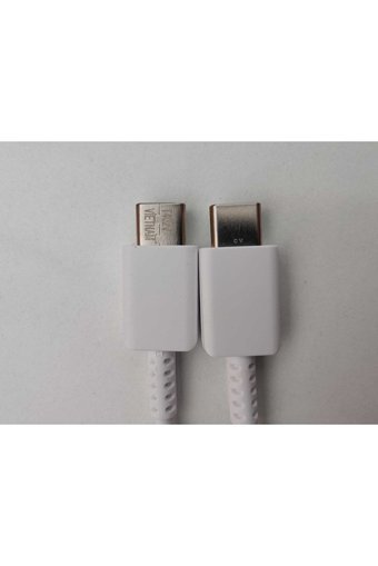 Samsung Samsung Galaxy Type C Kablolu 45 W Hızlı Şarj Orjinal Şarj Aleti Beyaz