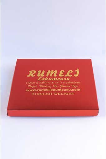 Rumeli Lokumcusu Yer Fıstıklı Lokum 500 gr