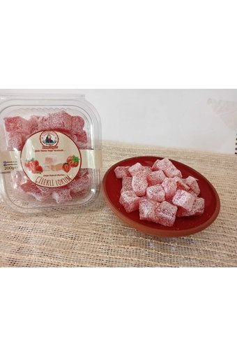 Efeler Diyarı Çilekli Lokum 200 gr