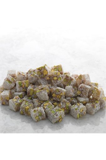 Akkent 1860 Antep Fıstıklı Hindistan Cevizli Lokum 450 gr
