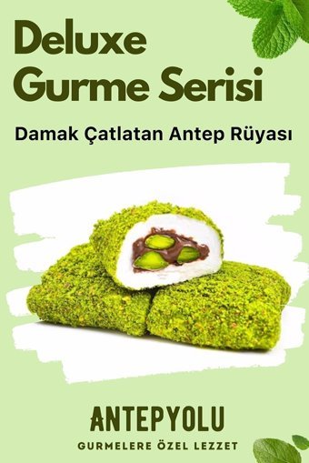 Antepyolu Antep Fıstıklı Lokum 90 gr