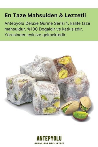 Antepyolu Antep Fıstıklı Lokum 300 gr
