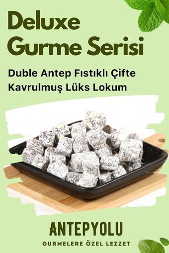 Antepyolu Antep Fıstıklı Lokum 300 gr