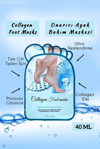Uniquem Collagen Ölü Deri-Çatlak Çorap Tipi Ayak Maskesi